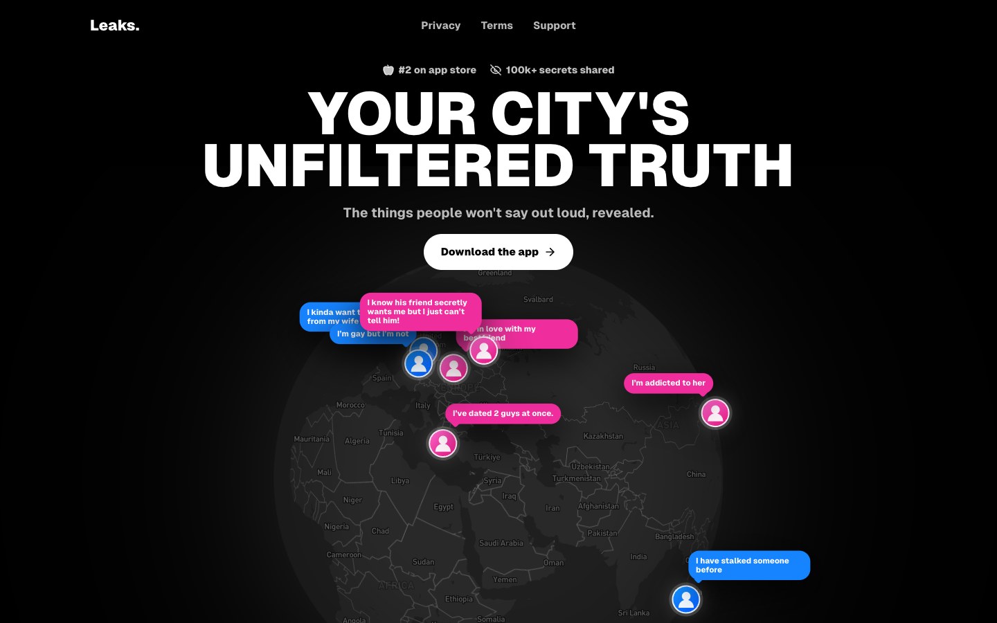 Inkognito website preview
